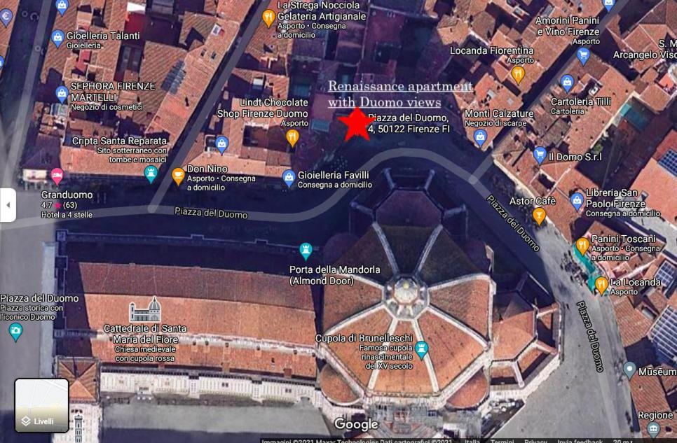 Apartment Renaissance In Historic Building With Duomo Views Florence